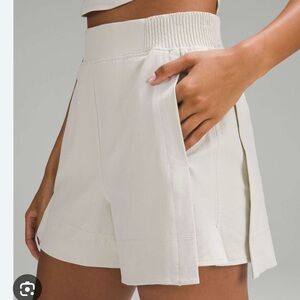 Lululemon Women's Cream Shorts